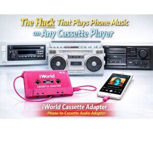 Brilliant Hack to Play Phone Music on Any Cassette Player – iWorld NEW